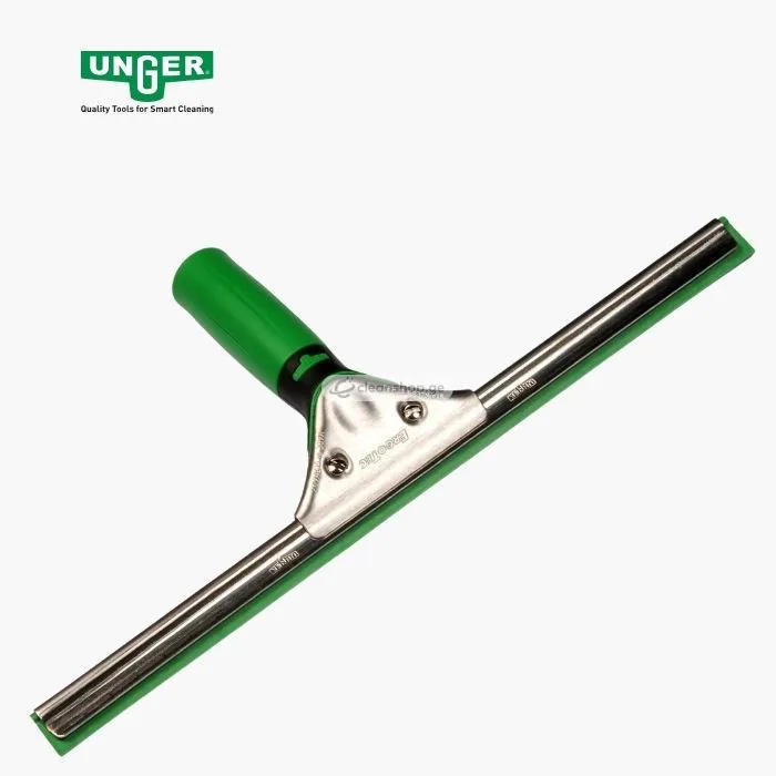 UNGER ErgoTec® სახელური + არხი მწვანე რეზინით